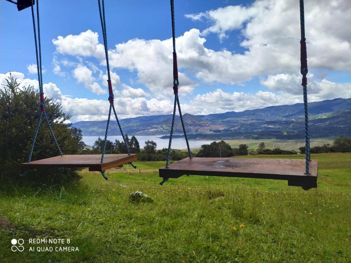 Glamping Hermoso Amanecer Guatavita ภายนอก รูปภาพ