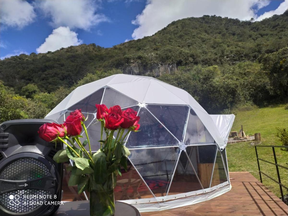 Glamping Hermoso Amanecer Guatavita ภายนอก รูปภาพ