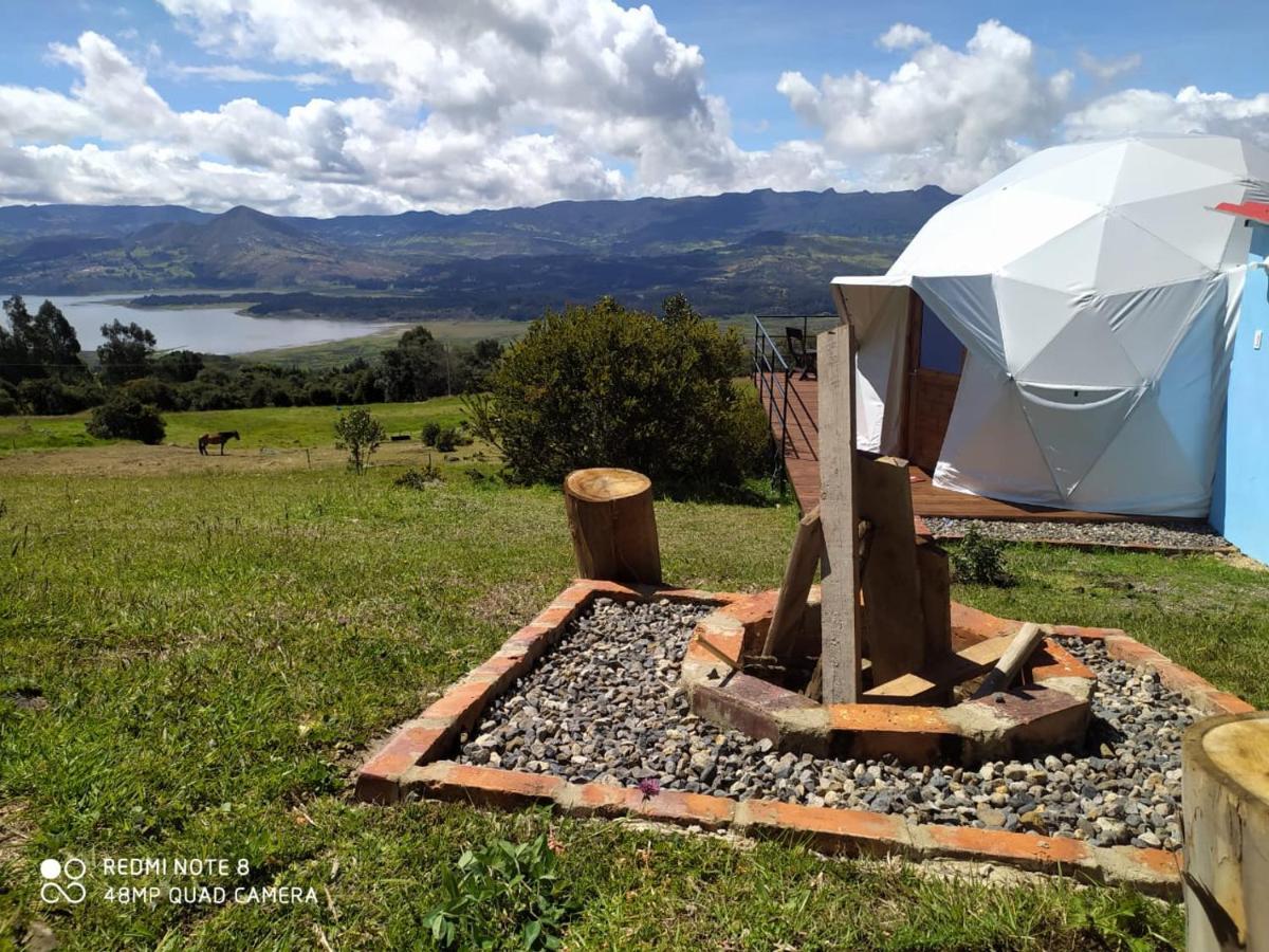 Glamping Hermoso Amanecer Guatavita ภายนอก รูปภาพ