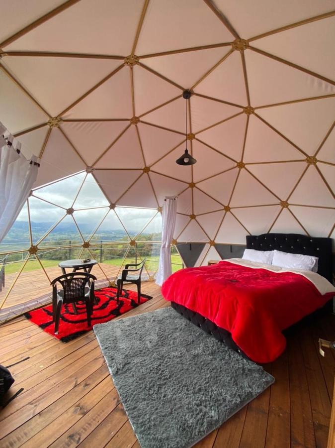 Glamping Hermoso Amanecer Guatavita ภายนอก รูปภาพ
