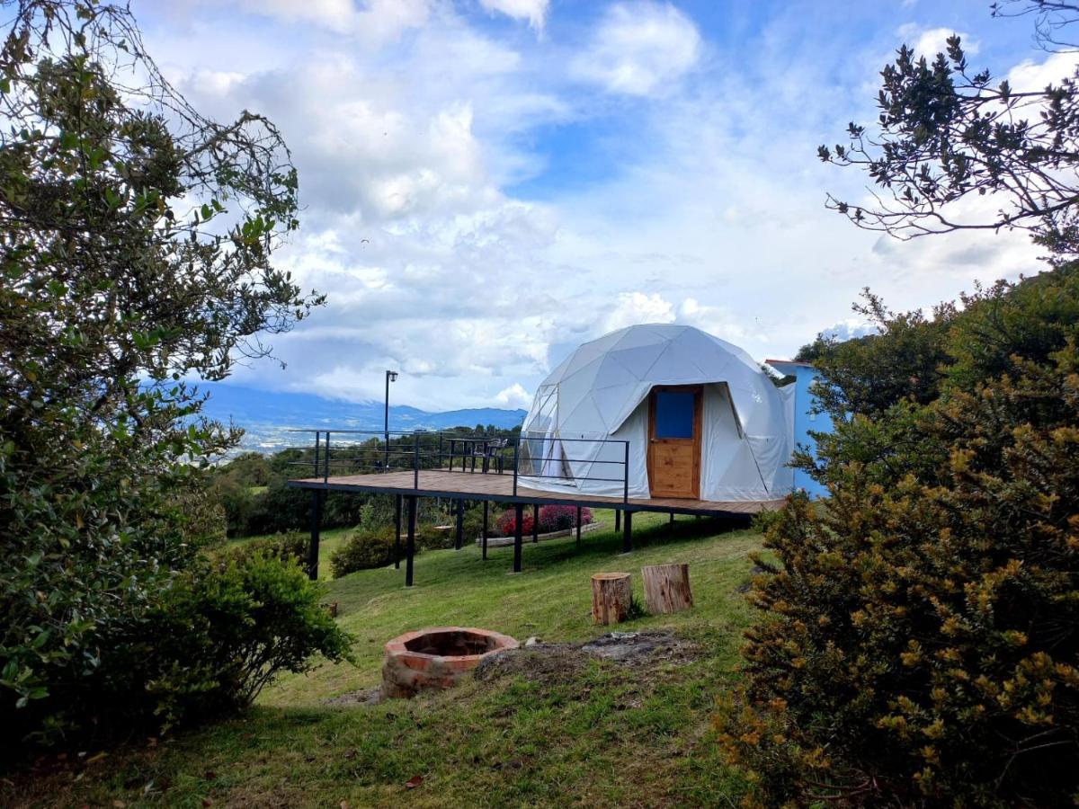 Glamping Hermoso Amanecer Guatavita ภายนอก รูปภาพ