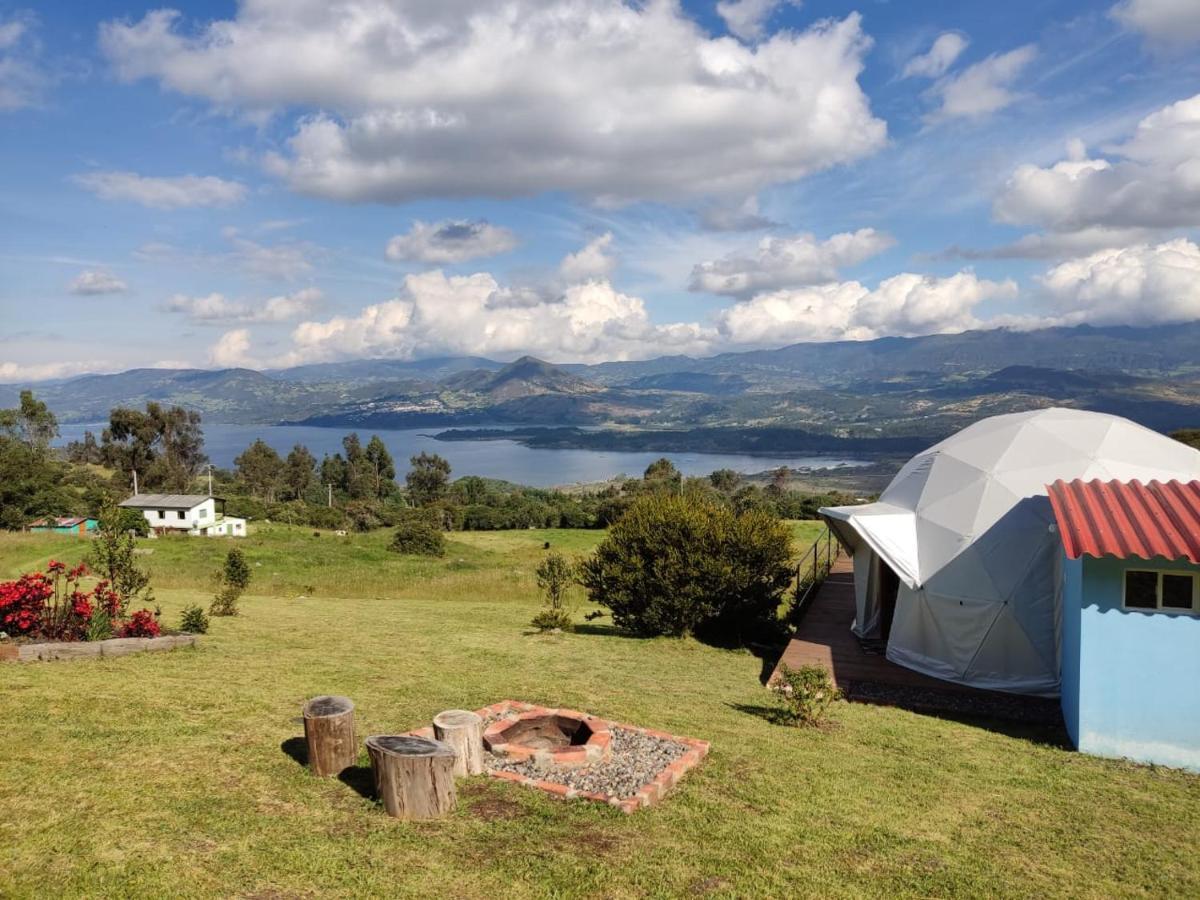 Glamping Hermoso Amanecer Guatavita ภายนอก รูปภาพ