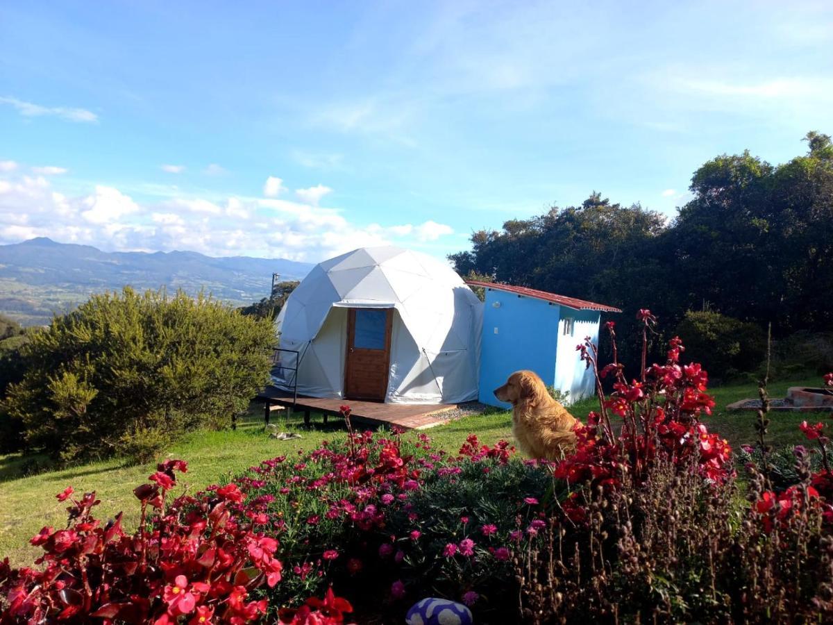 Glamping Hermoso Amanecer Guatavita ภายนอก รูปภาพ