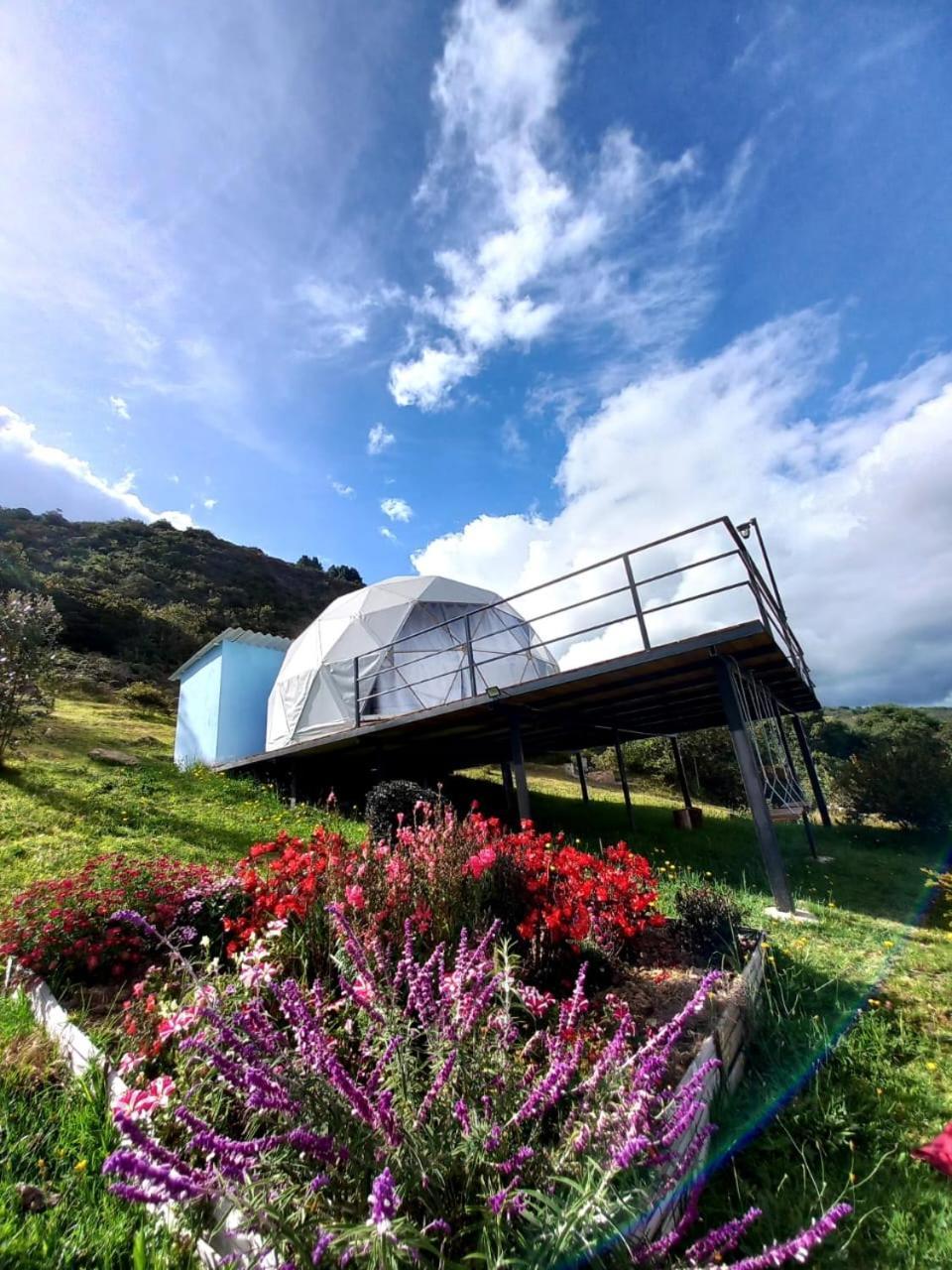 Glamping Hermoso Amanecer Guatavita ภายนอก รูปภาพ