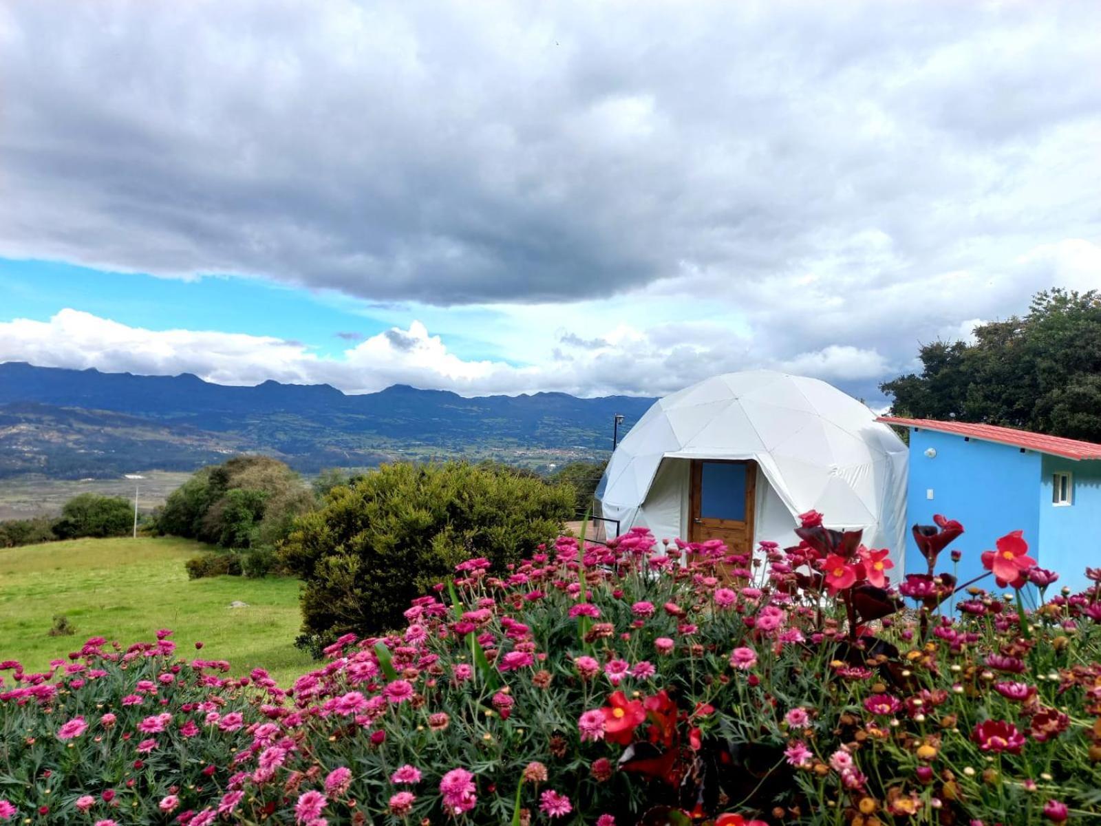 Glamping Hermoso Amanecer Guatavita ภายนอก รูปภาพ